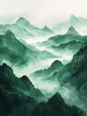MOUNTAIN RANGES BY AI