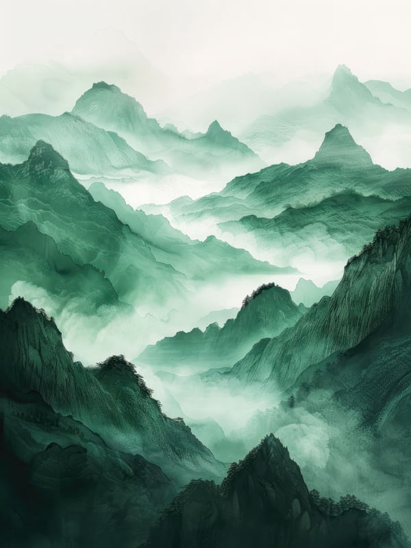 MOUNTAIN RANGES BY AI