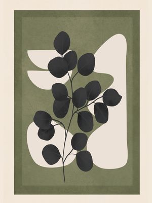 MINIMALIST ABSTRACT ART BRANCH 2