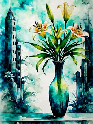 LÍRIO URBANO BY AI