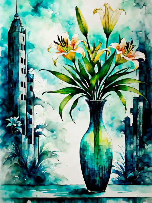 LÍRIO URBANO BY AI