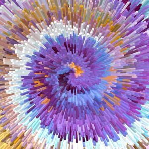 EXPLOSÃO DAS CORES AZUIS