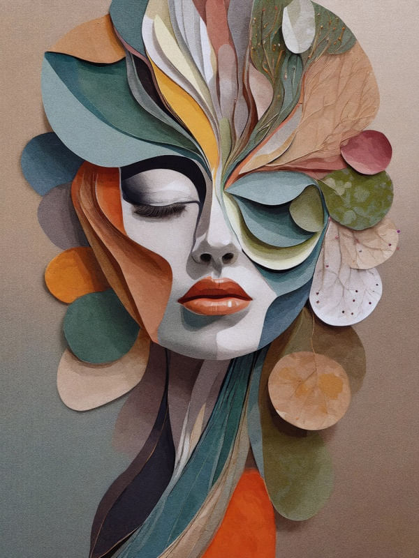 ORGANIC COLLAGE 30 - BY AI