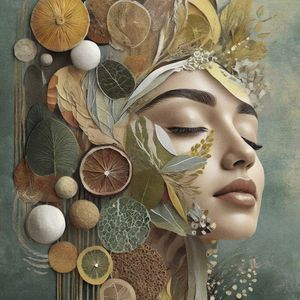 ORGANIC COLLAGE 40 - BY AI