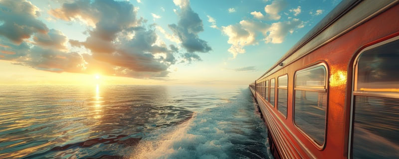 OCEAN TRAIN ROUTE BY AI