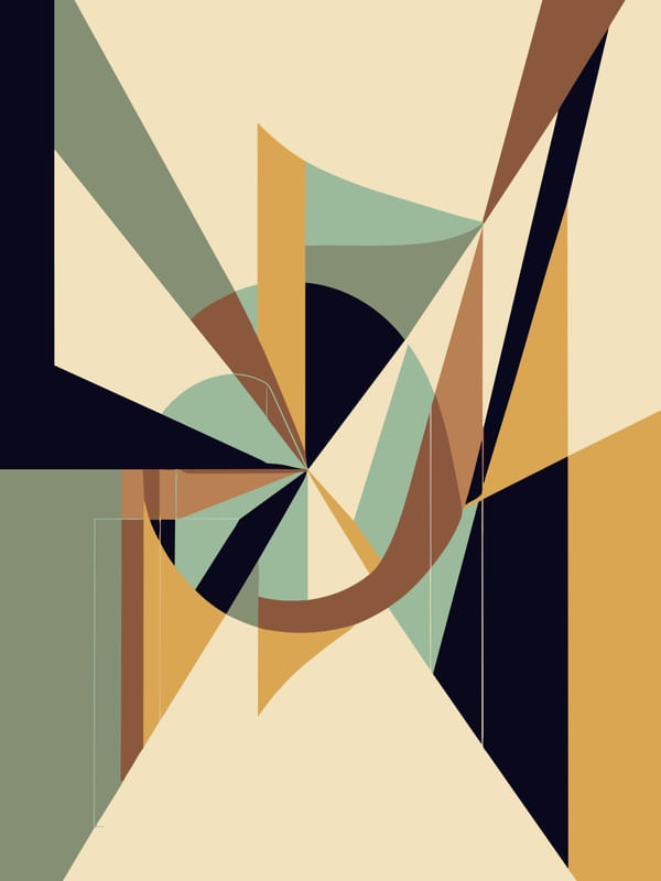 ABSTRATO GEOMETRICO 1 BY AI