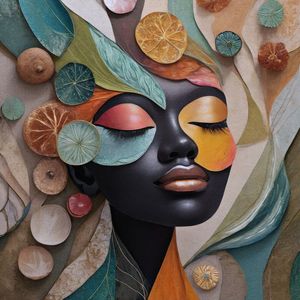 ORGANIC COLLAGE 07 - BY AI