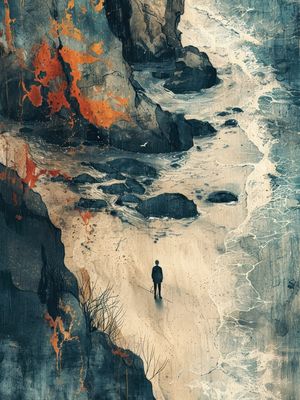 SEASHORE REVERIE BY AI