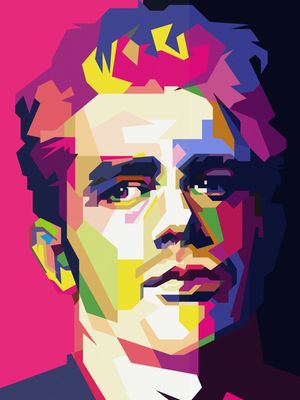 60S HOLLYWOOD ICONIC ACTOR MOVIES ART WPAP