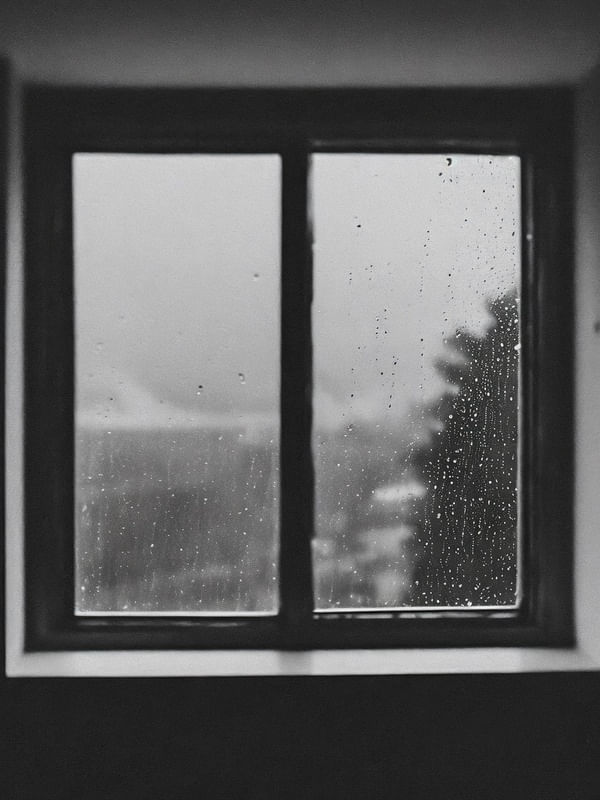 JANELA EM UM DIA DE CHUVA