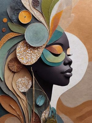 ORGANIC COLLAGE 42 - BY AI