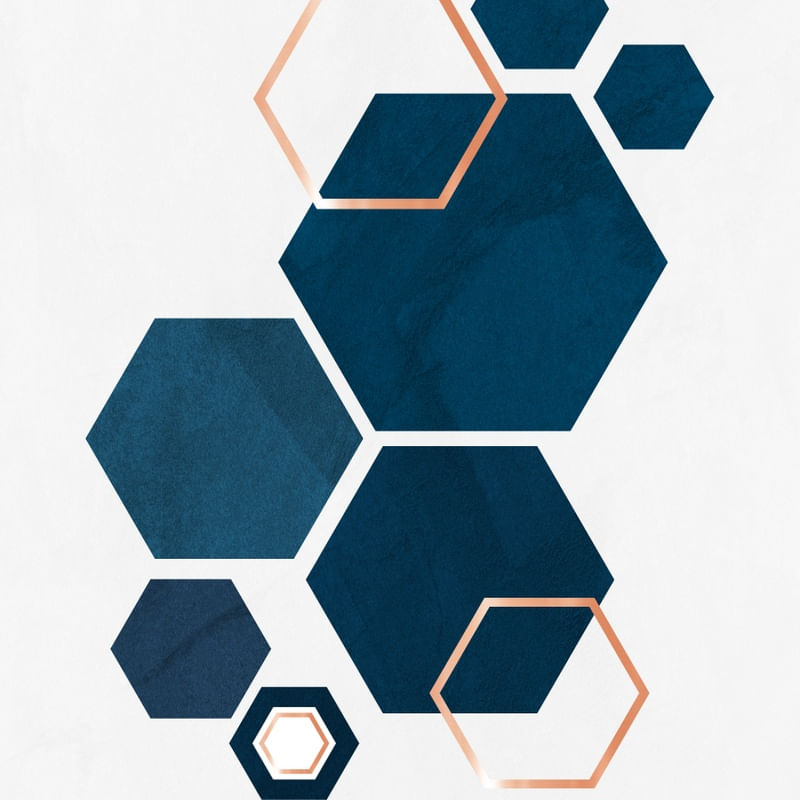 HEXAGON GEOMETRIC - 04A-Q