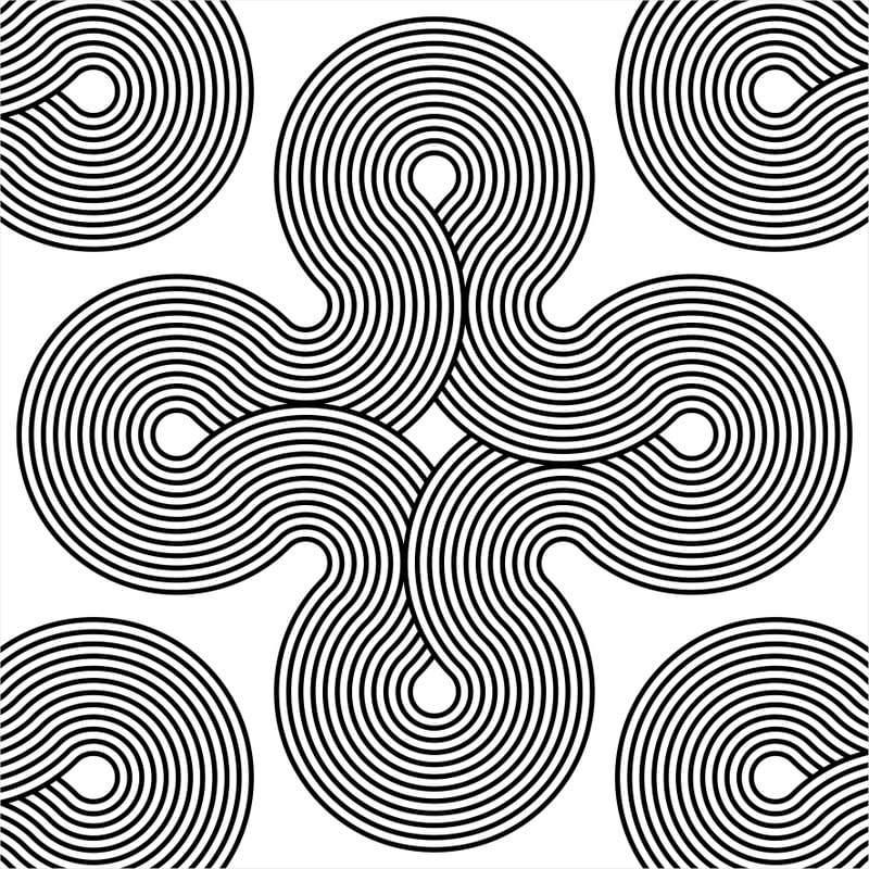 GEOMETRICO CIRCULOS - 14A4-Q