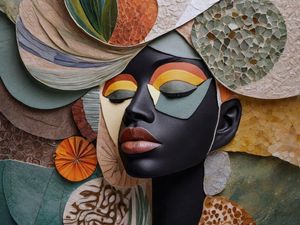 ORGANIC COLLAGE 57 - BY AI