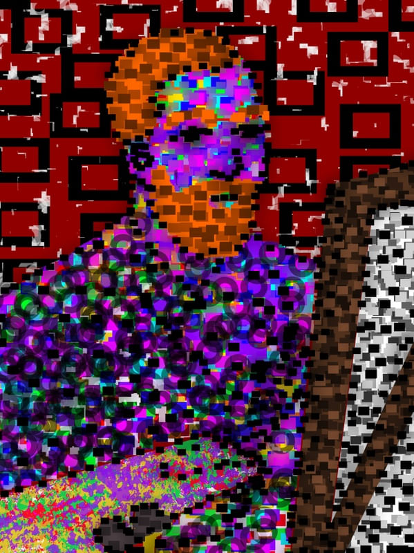 VAN GOGH EM PIXELS - PIXEL ART
