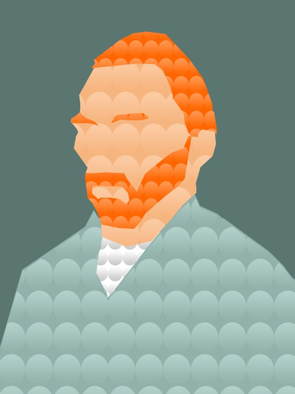 VINCENT VAN GOGH DEGRADÊ