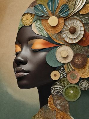 ORGANIC COLLAGE 54 - BY AI
