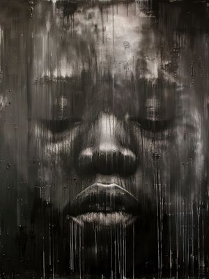 MELANCHOLY FEMME BY AI