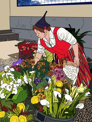 FLORISTA DO MERCADO DE LAVRADORES