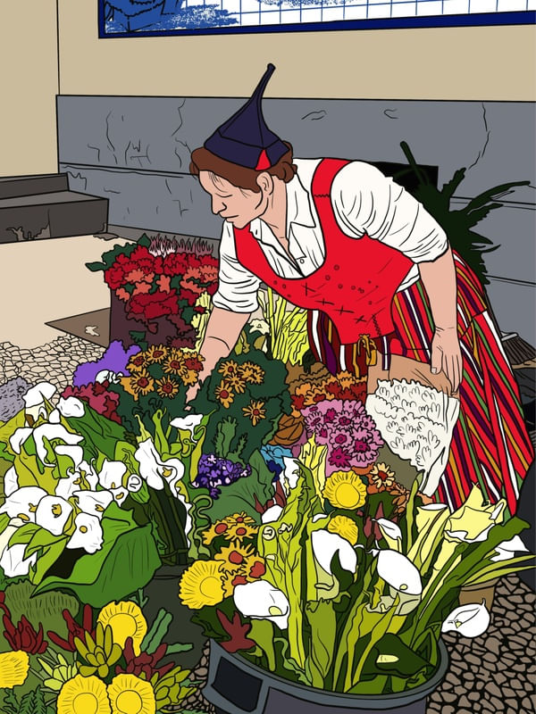 FLORISTA DO MERCADO DE LAVRADORES