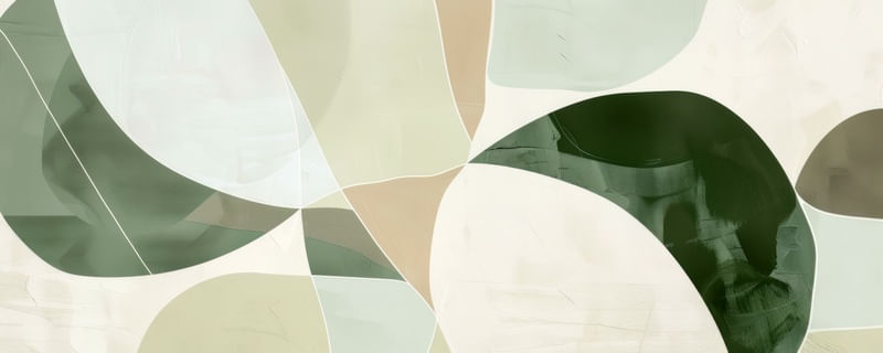 ABSTRACT MINIMALISM OF A MYSTERIOUS NATURE BY AI