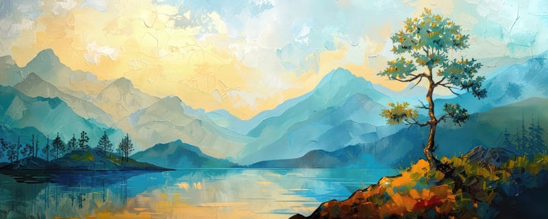 SILENCE IN THE LAKE BY AI
