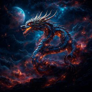 CHINESE DRAGON ART BY AI