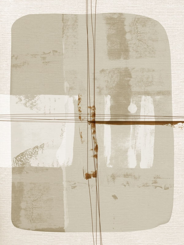MINIMUM - ABSTRATO BRANCO E FERRUGEM DÍPTICO I