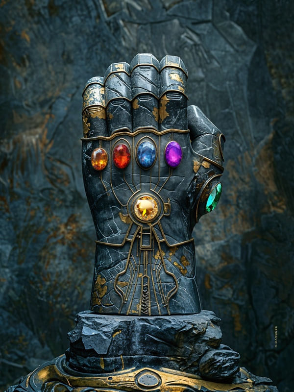 THANOS INFINITY STONES BY IA