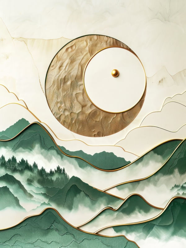 UNFORGETTABLE MOUNTAIN SERENITY BY AI