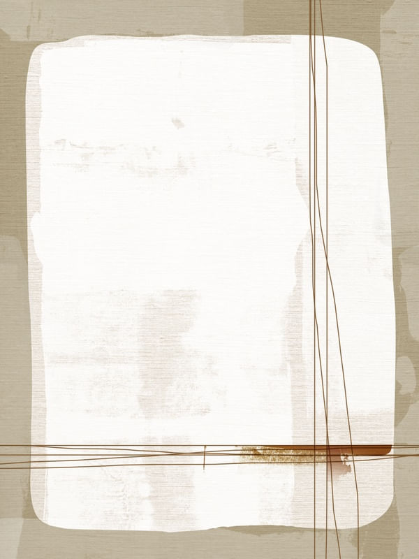MINIMUM - ABSTRATO BRANCO E CINZA DETALHE FERRUGEM