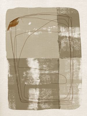 MINIMUM - ABSTRATO PINCELADAS EXPRESSIVAS - DÍPTICO I