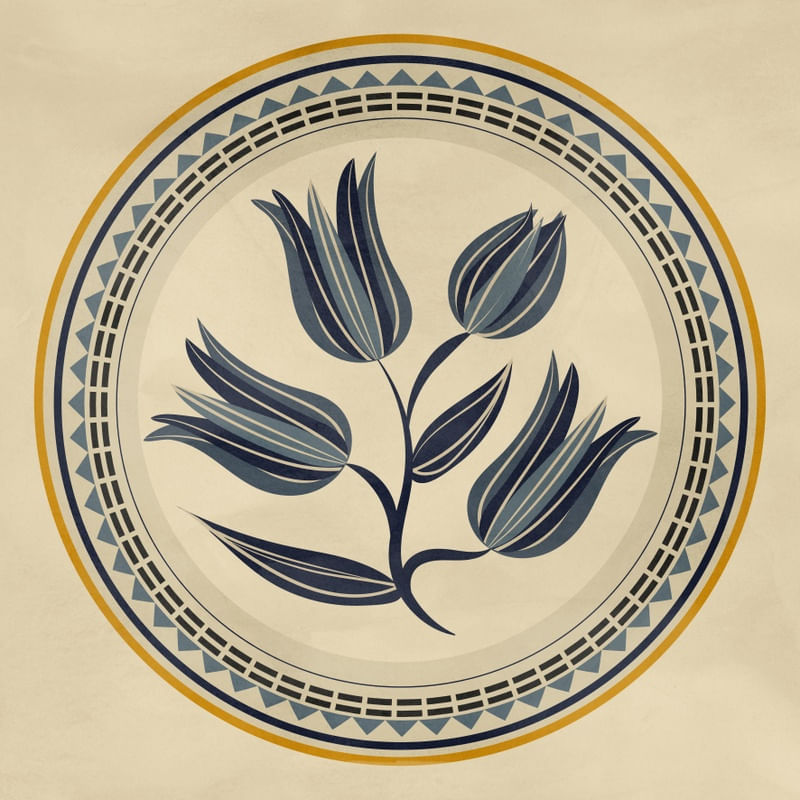 NEW TAPESTRY - FLORAL III - TRÍPTICO