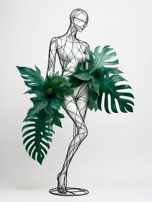 BELEZA TROPICAL EM ARAME 01 BY AI