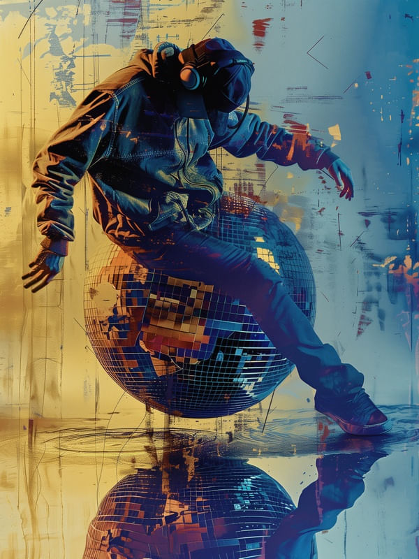 DISCO DANCER 03 BY AI
