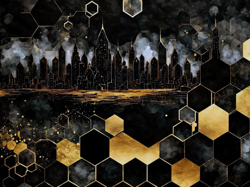 CIDADE ESTILIZADA I BY AI