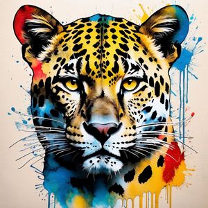 ONÇA ARTÍSTICA BY AI