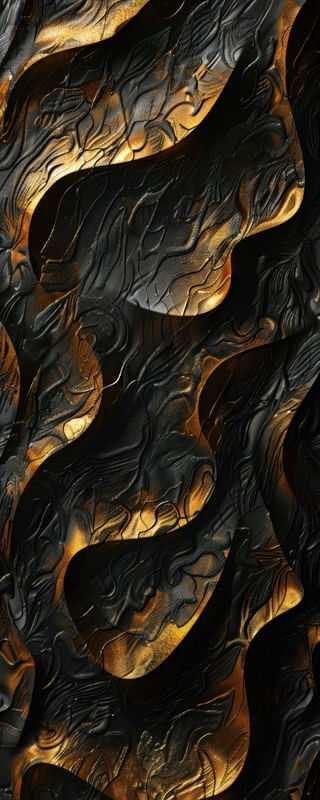 GOLDEN FIRE FLAMES BY AI