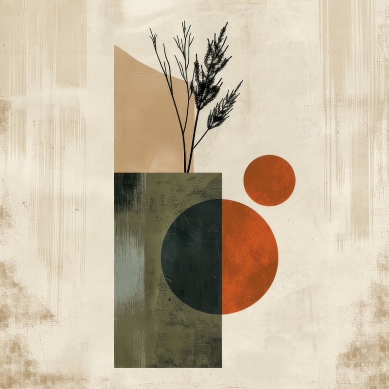 GARDEN FROM A MINIMALIST PERSPECTIVE BY AI