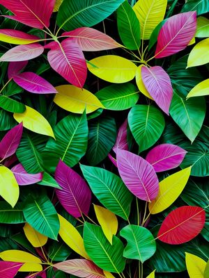 FOLHAGENS VIBRANTES 01 BY AI