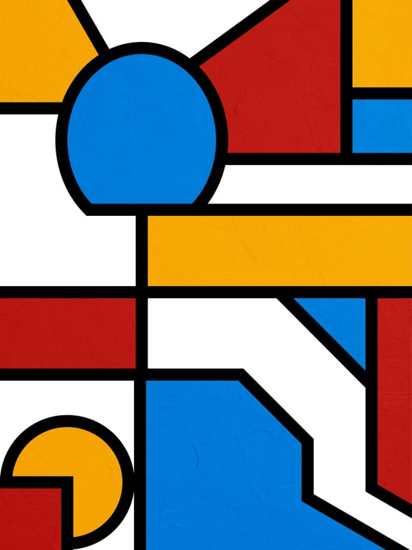 ESTILO PIET MONDRIAN - 24A