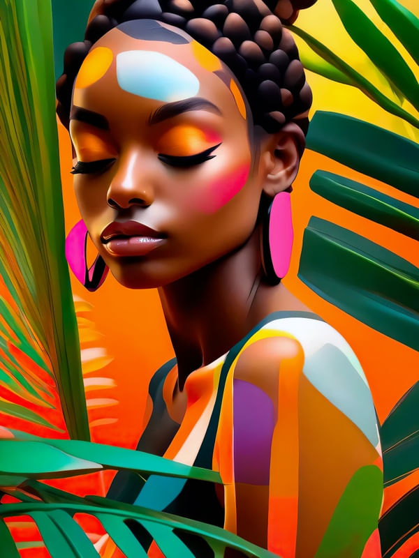 BELEZA AFRO EM CORES 01 BY AI