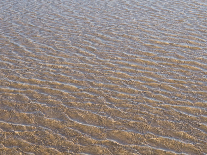 FORMA DA AREIA NA ONDA