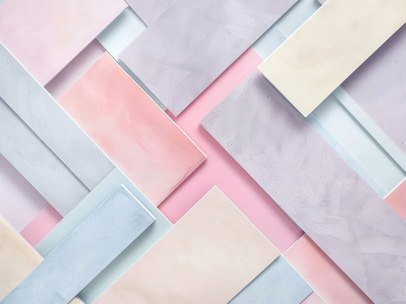 PASTEL DECORATION SPARE BLOCK BY AI