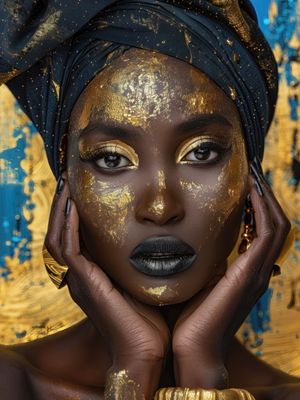 OUTSTANDING AFRICAN WOMAN BY AI