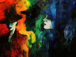 SUPER VILLAINS MEETING BY AI