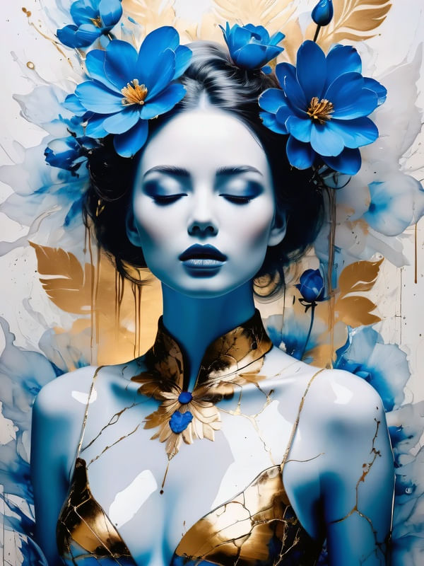 ELEGÂNCIA FLORAL 02 BY AI