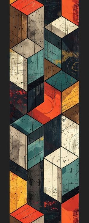 ILLUSORY CUBES BY AI