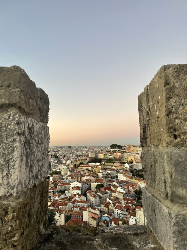VISTA DO CASTELO DE SÃO JORGE - LISBON