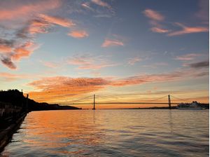 PÔR DO SOL EM LISBOA I